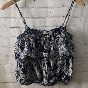 Roxy Crop Top Size Large